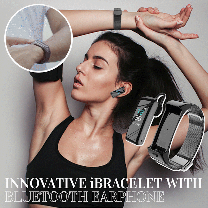 Innovative iBracelet With Bluetooth Earphone