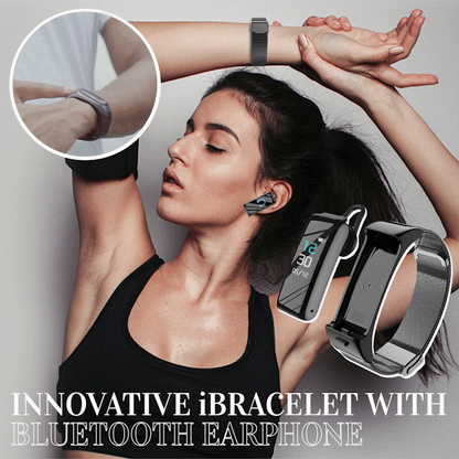 Innovative iBracelet With Bluetooth Earphone