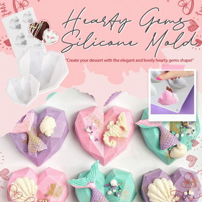 Hearty Gems Silicone Mold