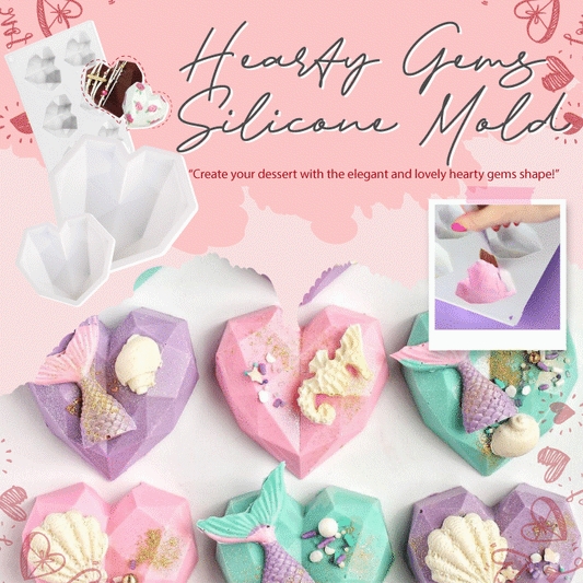 Hearty Gems Silicone Mold