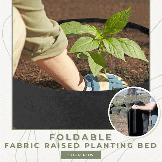 Foldable Fabric Raised Planting Bed