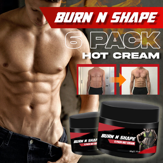 BurnNShape™ 6 Pack Hot Cream