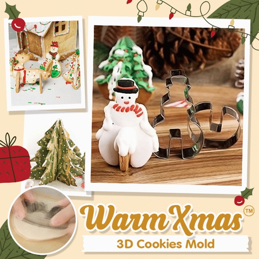 WarmXmas™ 3D Cookies Mold