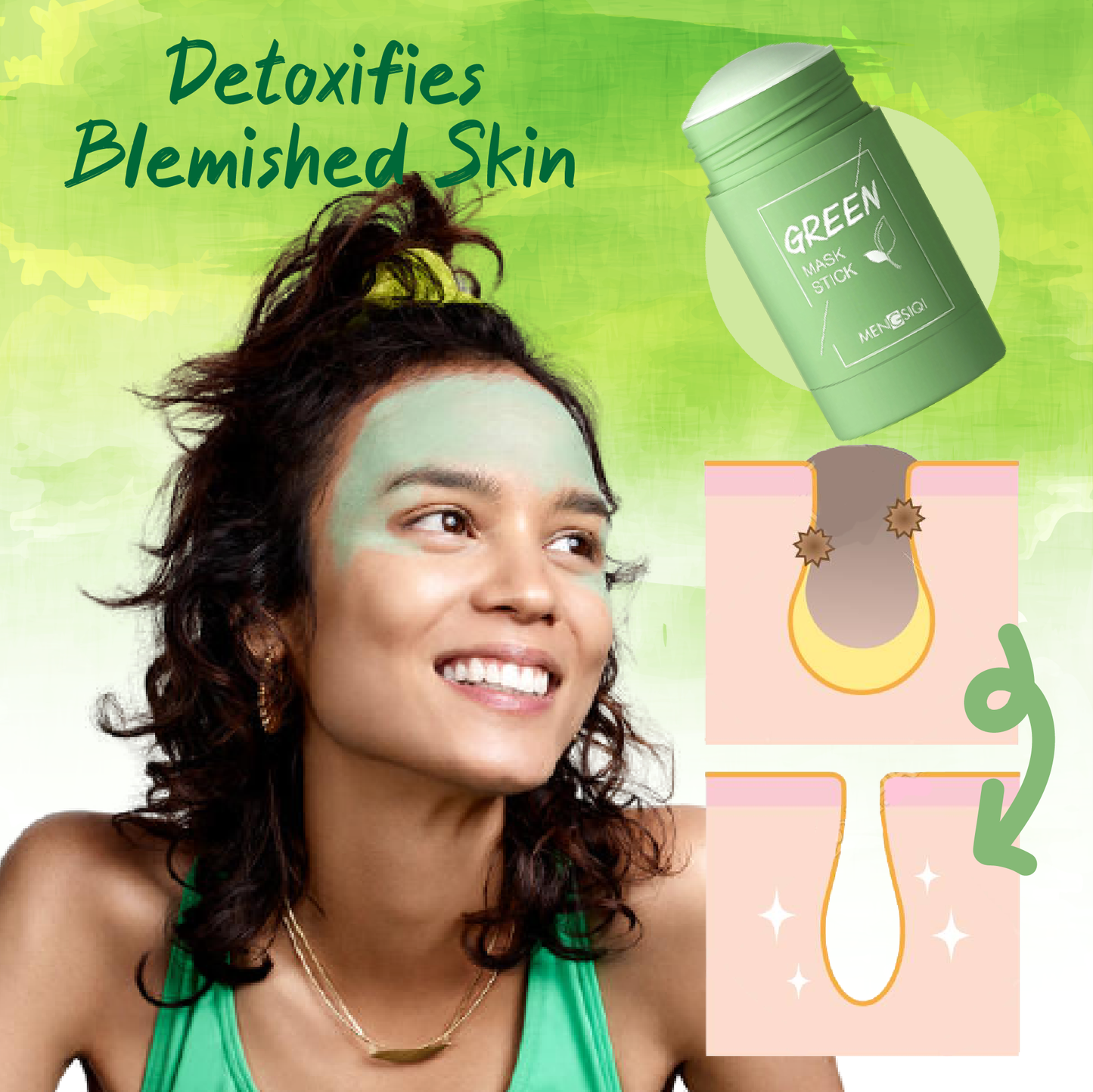 PureSkin™ Eggplant Deep Cleanse Stick Mask