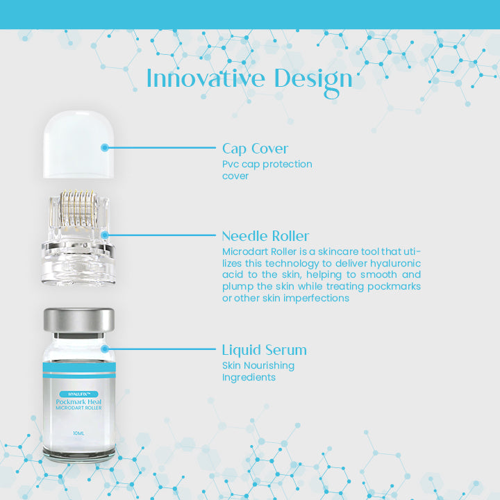 HyaluFix ™ Pockmark Heal Microdart Roller
