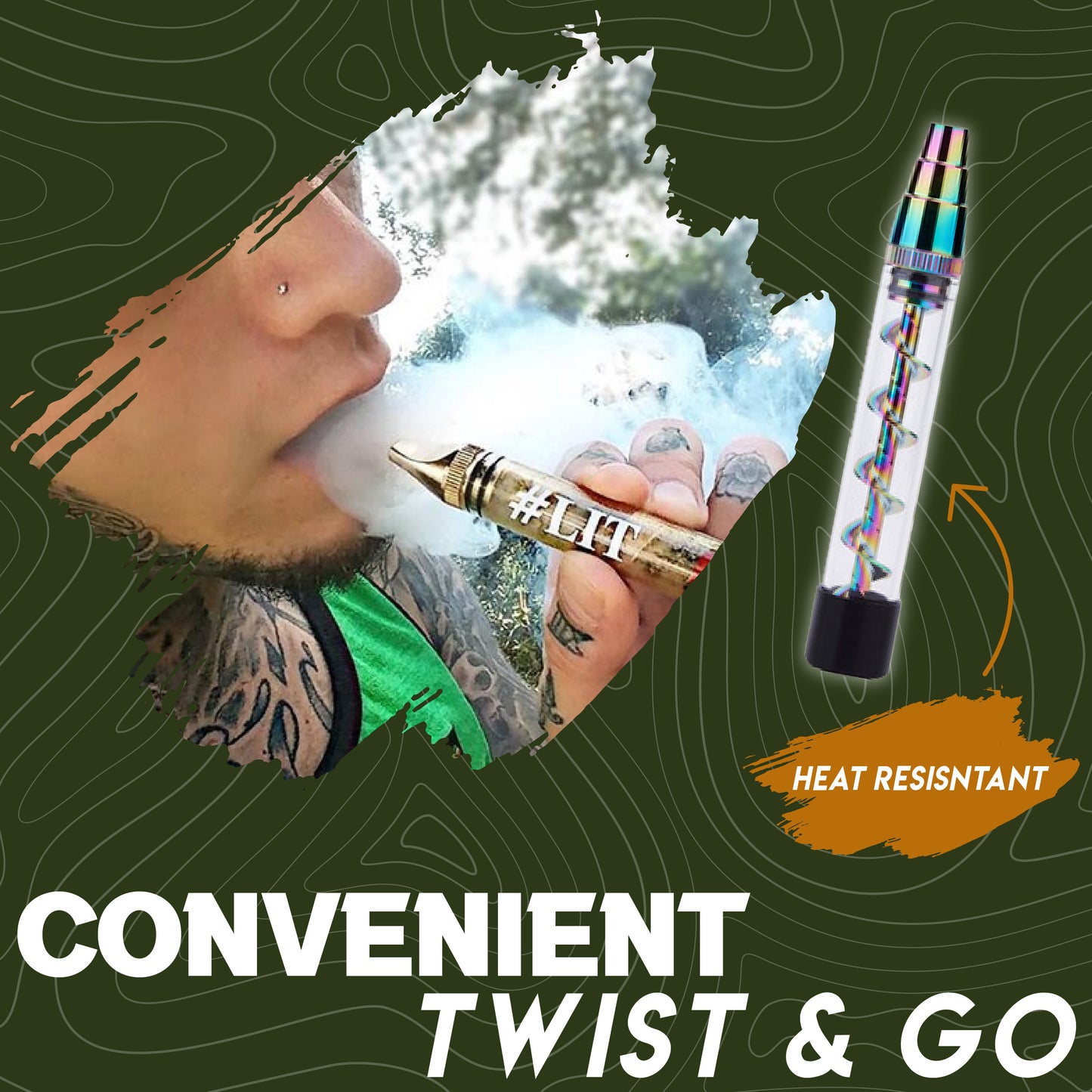 Mini Twisty Glass Blunt