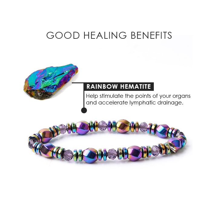SlimBody™ Magnetic Hematite Bracelet