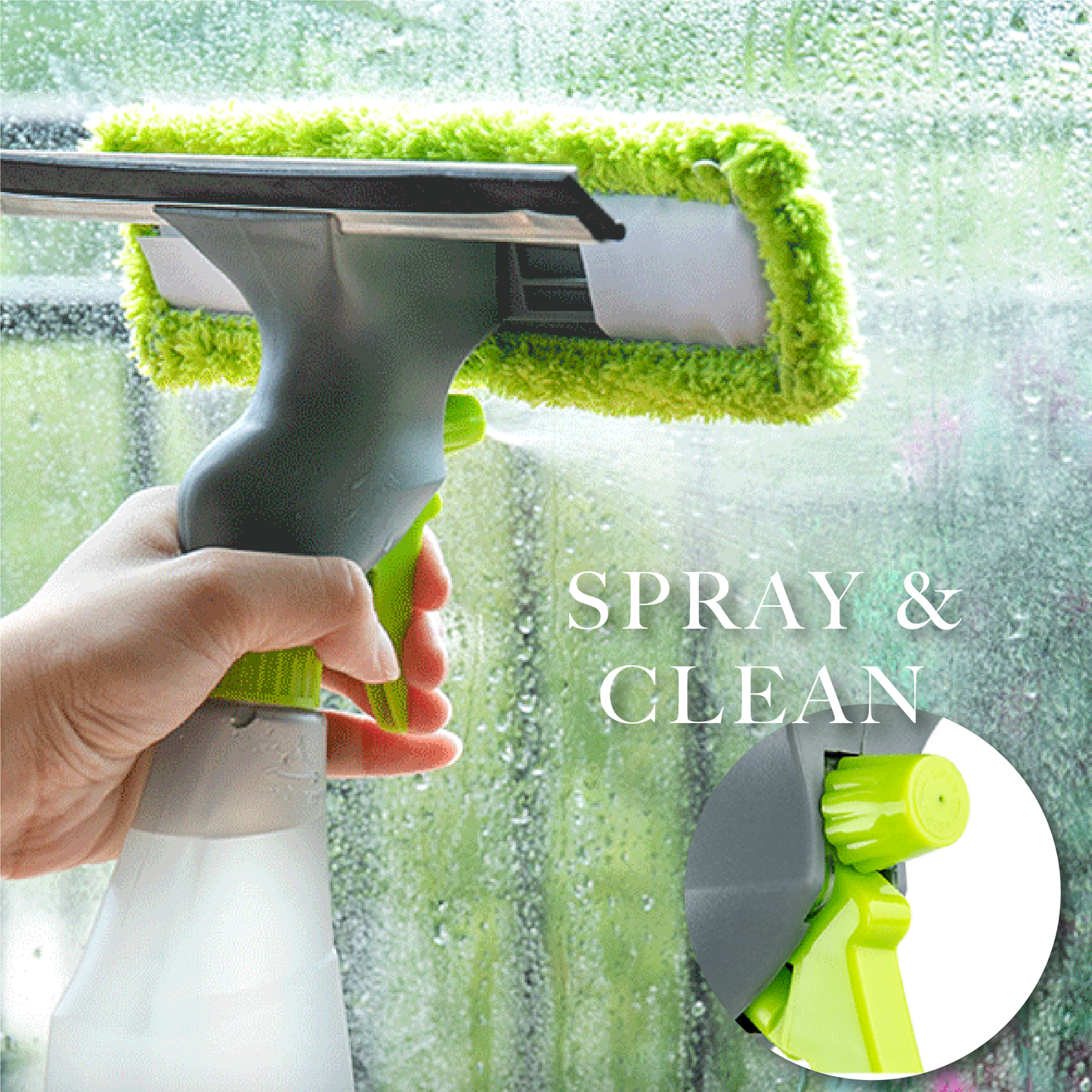 Spray & Wipe Window Cleaner
