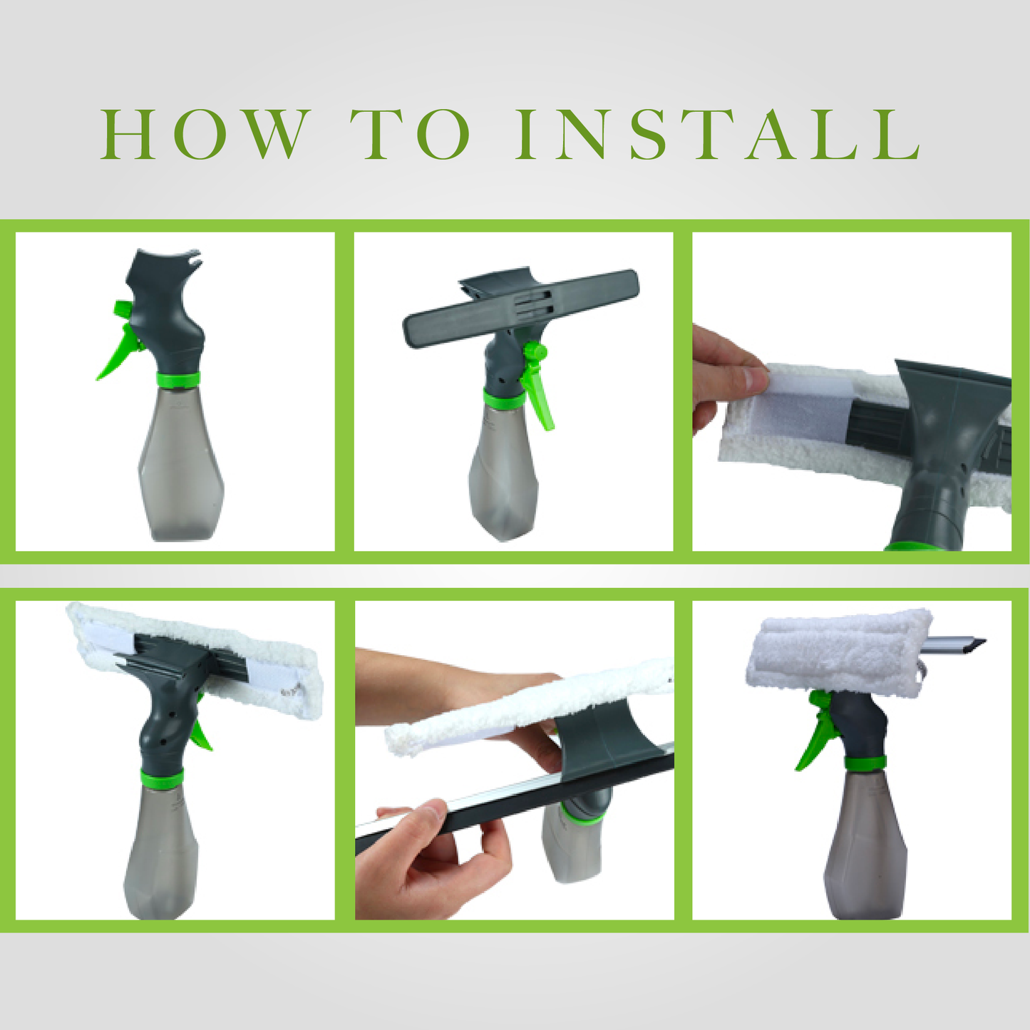 Spray & Wipe Window Cleaner