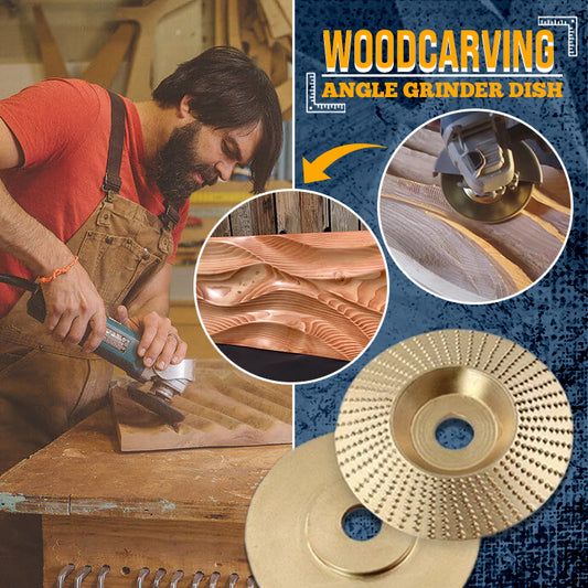 Wood Carving Angle Grinder Disc